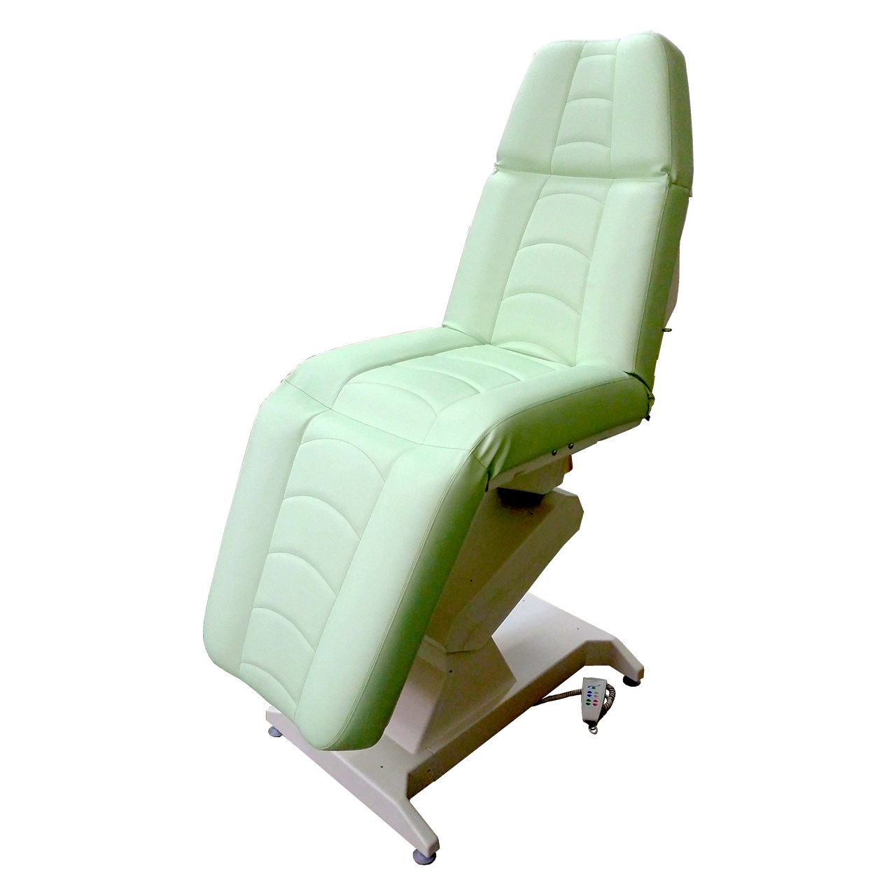 Кресло процедурное с электроприводом ОД-4, с ножной педалью управления.